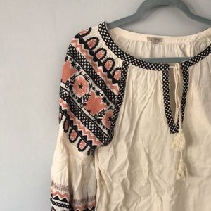 Patterned Blouse